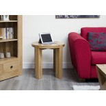 Trend Lifestyle Oak Round Lamp Table